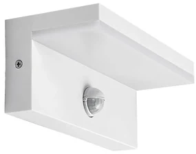 Rabalux 77116-LED Von. nás. svietidlo so senzorom ZARAGOZA LED/9W/230V IP54 biela RL77116