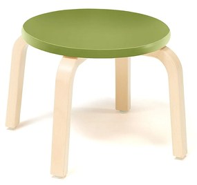 Drevená stolička NEMO, V 300 mm, breza, zelená