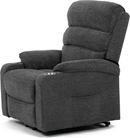 Elektrické polohovacie kreslo TV-S8348 GREY2 Farba: Sivá