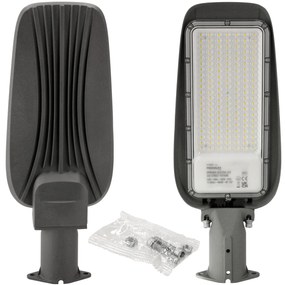 ECOLIGHT LED pouličná lampa 100W IP65 neutrálna biela