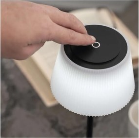 Stolná LED lampa Katie čierna