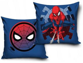 Carbotex DETSKÁ DEKORAČNÁ OBLIEČKA NA VANKÚŠ SPIDERMAN 40X40 CM VZOROVANÁ