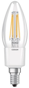 OSRAM LED sviečka E14 5,5W Classic B 2 700K číra