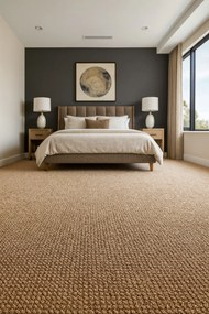 Timzo, Koberec metráž Orion 9239, na mieru, šíře 4m,5m, béžová, filc, chodba / predsieň