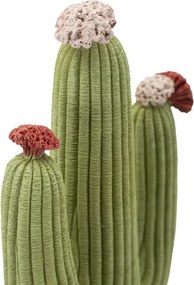 Dekoratívna soška Cactus 45 cm zelená