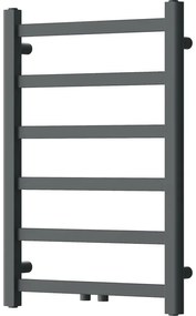 Mexen Bolt, vykurovacie teleso 700 x 500 mm, 188 W, spodné a stredové, antracitová, W126-0700-500-00-66