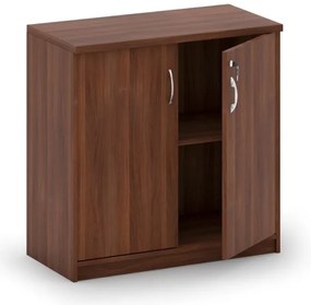 Kancelárska skriňa MIRELLI, 800 x 400 x 800 mm, orech