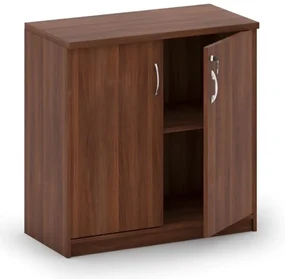 Kancelárska skriňa MIRELLI, 800 x 400 x 800 mm, orech