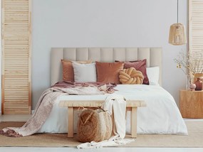 Čalúnený nástenný panel FRAME PAROS 15x90 cm Farba: Krémová