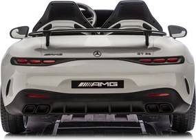 LEAN CARS Elektrické autíčko Mercedes GT63 AMG DK-GT63 24V LCD lakované svetlosivé