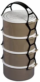 Plastový obedár 4x1,15 l
