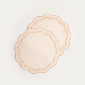 Podložka pod tanier RAMINE béžová 775635 (2 ks)