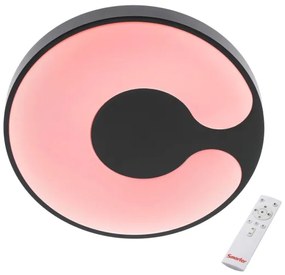 Redo 05-927 - LED RGBW stropné svietidlo BIGSI LED/48W/230V priemer 50 cm čierne + DO