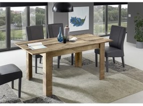 Rozkladací jedálenský stôl NERILA javor