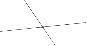 Moderný koľajnicový systém osvetlenia čierny 1-fázový 1000 cm s okrúhlym zdrojom napájania - Magnetic