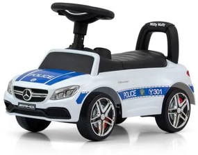MILLY MALLY Detské odrážadlo Mercedes Benz AMG C63 Coupe Milly Mally Police