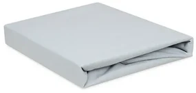 Matex Jersey nepriepustné prestieradlo svetlosivá, 90 x 200 cm