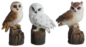 Polyresínová záhradná soška Owl – Esschert Design