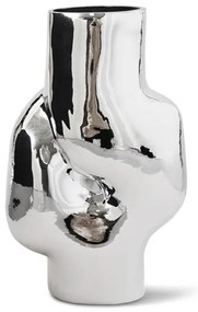 HK living Skleněná váza Gleam Chrome 3,5 l