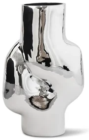 HK living Sklenená váza Gleam Chrome 3,5 l