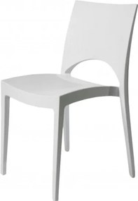 Sconto Jedálenská stolička PARIS biela