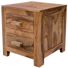 furniture-nabytek.cz - Luxusný nočný stolík z dreva palisander 45x50x40