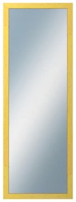 DANTIK - Zrkadlo v rámu, rozmer s rámom 50x140 cm z lišty RETRO žltá (2533)