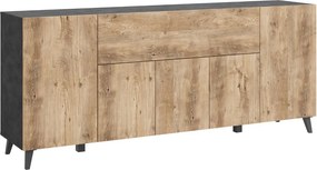 Komoda 180 cm Phuket, matera / gaštan