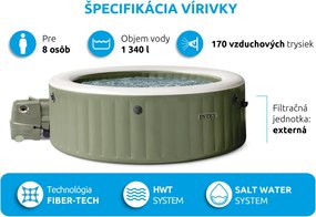 Intex | Vírivý bazén Pure Spa Bubble HWS 8 NP | 11400293