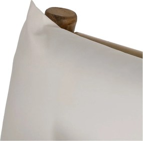 Biele kreslo Bamboo – Ixia