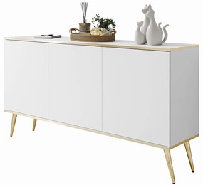 Komoda BOSTON biela 160cm