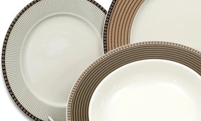 Thun tanierová súprava  Cairo slonová kosť 18-dielná