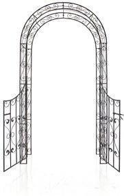 Oblúk na ruže Sima s bránkou - Bronzová