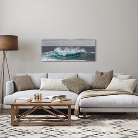 Obraz - Vlny v oceáne (120x50 cm)
