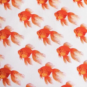 Jerry Fabrics Bavlnené obliečky Zlatá rybka, 140 x 200 cm, 70 x 90 cm