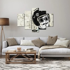Obraz - Pretekár (150x105 cm)
