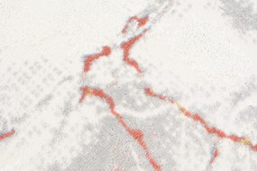 TA Koberec R216A L_GRAY/SALMON PORTLAND Rozmer: 80x150 cm