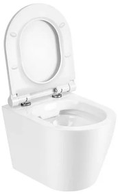 Lotosan LKW2217 MUSA NEW závesné WC PureRim + slim WC sedadlo 36 x 32,5 x 48 cm, biela