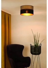 Brilagi - Stropné svietidlo ROYAL 1xE27/15W/230V pr. 40 cm čierna/zlatá