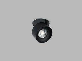 LED2 21507253 Zapustené bodové svietidlo KLIP LED, 11W, 2700K, 770lm, IP20, chrómová/čierna