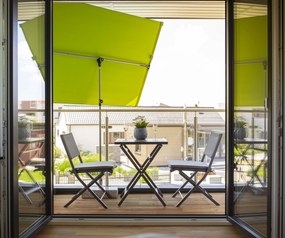 Doppler ACTIVE Balkónový tienidlo zelené