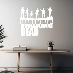Veselá Stena Samolepka The Walking Dead Farba: biela, Veľkosť: 80 x 71 cm
