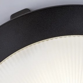 Rabalux 77235 - Vonkajšie stropné svietidlo so senzorom WELRO 1xE27/9W/230V IP65 pr.30 cm čierna