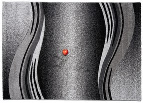 Spoltex, Šedý kusový koberec Enigma grey 9358, 160x230, šedá, kancelária