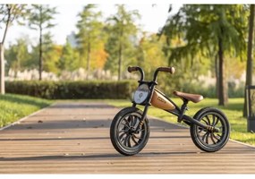 QPlay - Odrážadlo FEDURO čierna/béžová