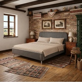 Posteľ čalúnená ESMINA 180x200 cm s úložným priestorom