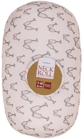 Relaxačný krčný vankúš valec Víno, 30 x 15 cm