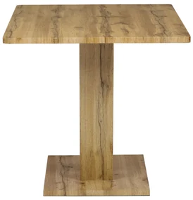 Autronic - Jídelní stůl, 140x80x76 cm, MDF deska, 3D dekor divoký dub - HT-911 OAK VÝPRODEJ