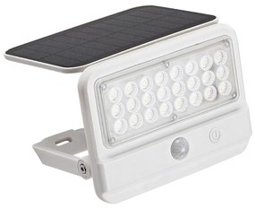Rabalux 77090 - LED solárne nástenné svietidlo FLAXTON LED/7W/3,7V IP54 biele