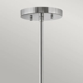 Hinkley HK-GRAHAM-L-PN - Prisadený luster GRAHAM 4xE14/40W/230V lesklý chróm